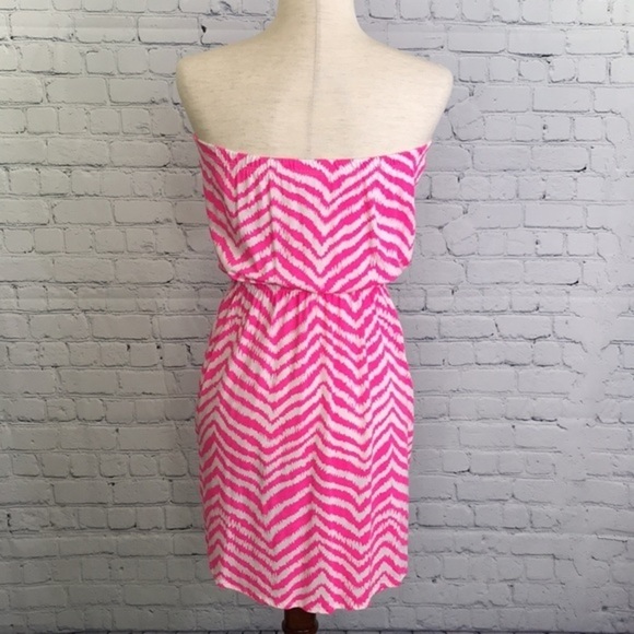 LILLY PULITZER Windsor Strapless Dress sz XS - Picture 5 of 9